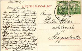 1917 Pilis, Beleznay grófi kastély végromjai