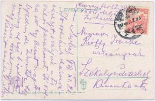 1917 Marosvásárhely, Targu Mures; Széchenyi tér, üzletek. Vasúti levelezőlapárusítás 25. sz. 1916. /...