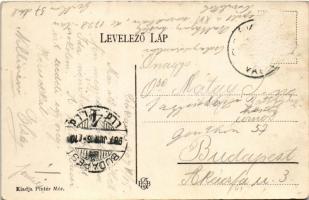 1907 Csákány (Csákánydoroszló, Vas), Gróf Batthyány Iván kastélya. Pintér Mór kiadása (Rb)