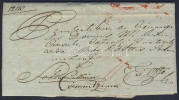 1816 Levél a helytartó tanácstól Gróf Majláth József aláírásával / Letter from the Governing Council with autograph signature of Count József Majláth