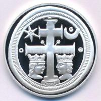 DN "A legértékesebb magyar érmék - IV. Béla ezüst dénárjának replikája" ezüstözött Cu emlé...