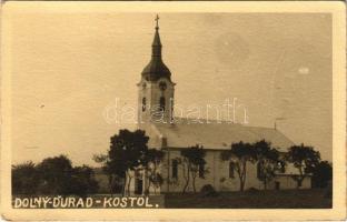 1944 Alsógyőröd, Dolny Durad, Maly Jurad (Nagygyőröd); templom / kostol / church. photo