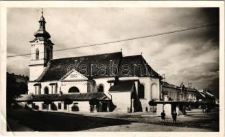 1943 Kézdivásárhely, Targu Secuiesc; Református templom / Calvinist church (EK)