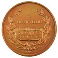 1930. "Baromfitenyésztők Országos Egyesülete / Az érdem jeléül" aranyozott bronz emlékérem...