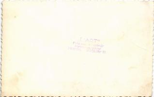 1940 Szatmárnémeti, Satu Mare; bevonulás, Vámos Áron és Lichtmann Sándor üzlete. L'Art Fotó sza...