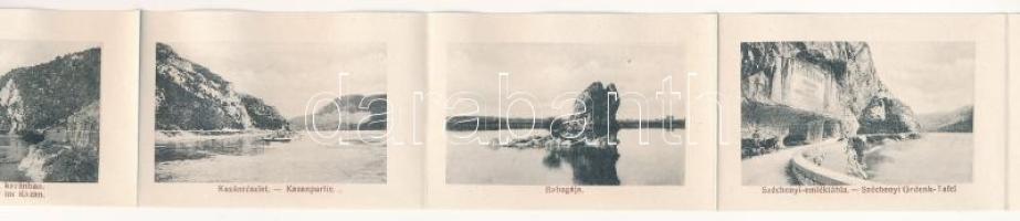 Kazán-szoros. Leporellolap 10 kis képpel / leporellocard with 10 mini images (fl)