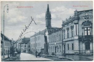 1906 Besztercebánya, Banská Bystrica; Kossuth Lajos utca. Walther Adolf és társai kiadása / street (EB)