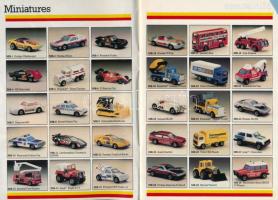 1987 Matchbox. Színes fotókkal illusztrált mini matchbox katalógus, 14,5x10 cm, 34 sztl. lev