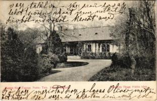 1906 Nagytagyos, Nagy-Tagyos (Környe); Konkoly-Thege Miklós háza, kastély (EK)