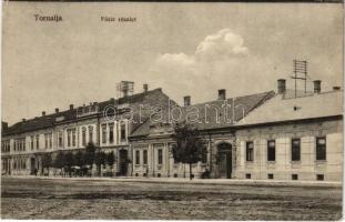 1913 Tornalja, Tornallya, Safárikovo, Tornala; Fő tér / main square (EK)