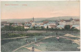 1908 Marosvásárhely, Targu Mures; építkezés. Révész Béla kiadása / construction (fl)