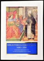 Bibliotheca corviniana. 1490-1990. Nemzetközi corvinakiállítás az Országos Széchényi Könyvtárban. Szerk.: Földesi Ferenc. Bp., 1990, Országos Széchényi Könyvtár. Gazdag képanyaggal illusztrálva. Kiadói papírkötés, jó állapotban. Megjelent 6000 példányban. + Az Országos Széchényi Könyvtárt bemutató, angol ill. német nyelvű kiadvány (2 db). Bp., 1972, OSZK. Kiadói papírkötés, kissé sérült, az egyik (angol nyelvű) kötet a borítótól elvált könyvtesttel. Megjelentek 1500, ill. 1000 példányban.