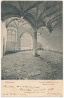 1911 Kolozsvár, Cluj; Ferenc rendiek kolostora sekrestye terem / cloister interior, sacristy hall (EK)