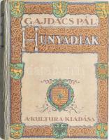 Gajdács Pál: A Hunyadiak. Költői elbeszélés. DEDIKÁLT! Bp., 1918, Kultura. Kiadói illusztrált félvászon-kötés, kissé kopott borítóval.