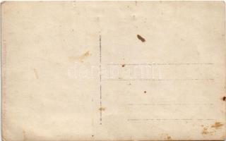 Temesvár, Timisoara; utca / street. Fotograf J. Dreher Kinizsigasse 7., photo (kis szakadás / small ...