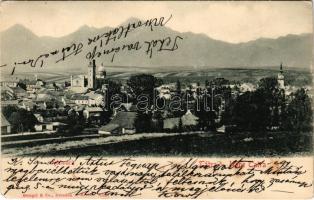 1900 Késmárk, Kezmarok; Tátra / Tatry (Rb)