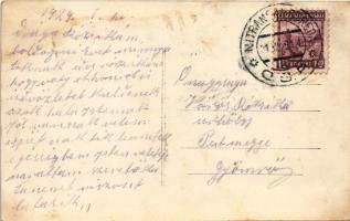 1929 Nyitra, Nitra; Zobor, Ulica 28 Rijna / utca / street view, villa. Rasofsky photo (fl)