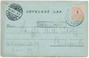 1899 (Vorläufer) Galgóc, Frasták, Hlohovec; M. kir. állami polgári iskola, Ferenc József tér, Izrael...