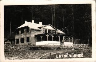 1939 Bustyaháza, Handalbustyaháza, Bushtyno, Bustyno, Bustino; Lázne Várhed / Várhegy-fürdő / spa, bath. photo