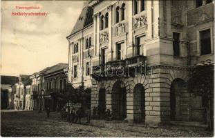 1911 Székelyudvarhely, Odorheiu Secuiesc; Vármegyeház. Sterba Ödön kiadása / county hall