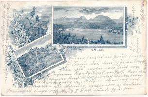 1898 (Vorläufer) Tátra, Magas-Tátra, Vysoké Tatry; Csorba-tó, Tengerszem / Strbské pleso, Rysy / lak...