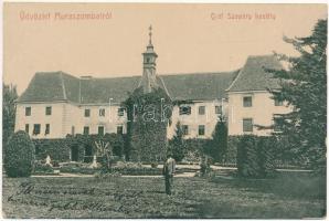 1914 Muraszombat, Murska Sobota; Gróf Szapáry kastély. W.L. 2328. / castle (EK)