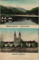 1918 Jászó, Jászóvár, Jasov; Tapolca részlet, Jászóvári prépostság / lake, abbey (EK)