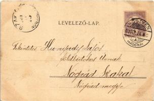 1900 Pöstyén, Pistyan, Piestany; Cigányzenekar (Radics prímás) / National Zigeuner Kapelle / Gypsy m...