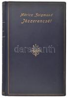 Móricz Zsigmond: Jószerencsét. Bp., [1923], Athenaeum, 189+(3) p. Aranyozott félvászon-kötésben, jó állapotban.