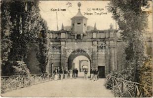 Komárom, Komárnó; Új várkapu / Neues Burgthor / new castle gate (Rb)