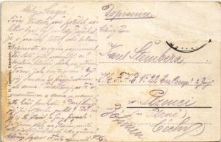 Komárom, Komárnó; Új várkapu / Neues Burgthor / new castle gate (Rb)