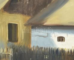 Kornis György (1927-2011): Napsütötte táj. Olaj, vászon, jelzett. Hátoldalán Képcsarnok Vállalat cím...