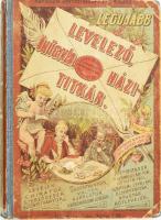 Kassay Adolf: Legujabb és legteljesebb levelező, önügyvéd és házi-titkár. Bp., [1899], Lampel R. (Wodianer F. és Fiai), 303+(1)+VII p. Harmadik kiadás. Kiadói illusztrált félvászon-kötés, kissé sérült, viseltes, kopott borítóval, helyenként kissé foltos lapokkal.