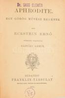 Kolligátum az Olcsó Könyvtár 5 kötetéből: 

Andersen: Regék és mesék. Ford.: Milesz Béla. Bp., 190...