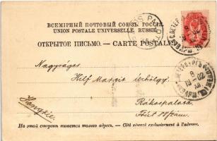 1902 Saint Petersburg, St. Petersbourg, Leningrad, Petrograd; Perspective de Nevsky / Nevsky Prospec...