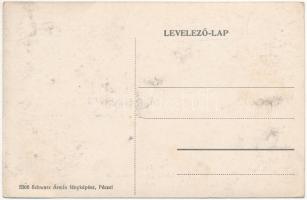 Pécel, Péczel; Járó István "India" vendéglő terasza. Schwarz Ármin fényképész (EK)