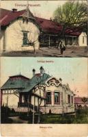 1909 Pécel, Péczel; Szilágyi kastély, Bárczy villa. Weisz Sándor kiadása (EK)