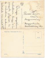 34 db MODERN fekete-fehér felvidéki város képeslap az 1950-es évekből / 34 modern Upper Hungarian (n...