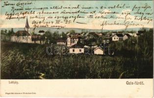 1904 Csíz, Csízfürdő, Kúpele Cíz; látkép. Fogel Mór kiadása / general view, spa (fl)