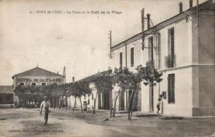 Fort de l´Eau post office and Café de la Plage