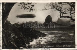 Zeppelin above Rio de Janeiro