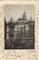 1907 Bártfa, Bártfafürdő, Bardejovské Kúpele, Bardiov, Bardejov; Ferencz villa / villa (EK)