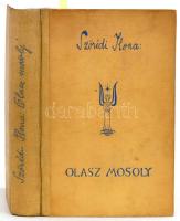 Szörédi Ilona: Olasz mosoly. Gerevich Tibor előszavával. Bp., [1941], Stádium Sajtóvállalat Rt., 248 p. Kiadói félvászon-kötés. A szerző által DEDIKÁLT példány.