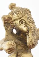 Táncoló Ganésa. Bronz, Kína, 20. sz. első fele, jelzés nélkül, hibátlan, m: 8,5 cm