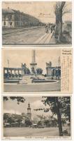 21 db RÉGI történelmi magyar város képeslap vegyes minőségben / 21 pre-1945 historical Hungarian town-view postcards in mixed quality