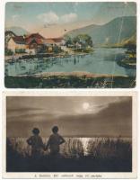 21 db RÉGI történelmi magyar város képeslap vegyes minőségben / 21 pre-1945 historical Hungarian tow...