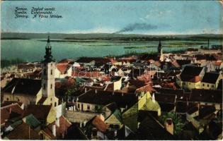 Zimony, Semlin, Zemun; látkép / general view (EK)