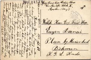 1917 Apatin, Polgári iskola és városház, Bárdos és Brachfeld Villamosmű építésvezetőség üzlete / sch...