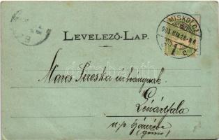 1903 Miskolc, Szemere utca, Grand Hotel Seper nagyszálloda, Mahr K., Kokály Tamás üzlete, zsinagóga,...