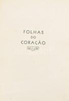 M. Dezonne Pacheco Fernandes: Folhas do Coracao. (DEDIKÁLT). Sao Paulo, 1941, Elvino Pocai. Első kiadás. Portugál nyelven. Kiadói papírkötés, sérült borítóval, helyenként minimálisan foltos lapokkal, sérült hártyapapír védőborítóban. A szerző, Maria Dezonne Pacheco Fernandes (1910-1998) brazil író által DEDIKÁLT példány. / First edition. In Portuguese language. Paperbinding, with damaged cover. Signed by the author.